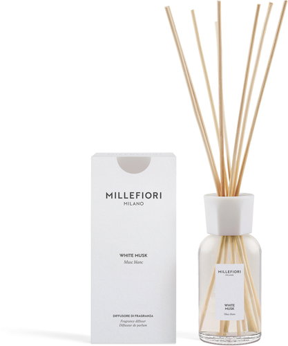 MILLEFIORI MILANO White Musk, 250 ml - Pálcás aroma diffúzor - Fő fotó