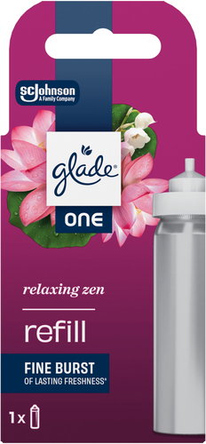GLADE One Relaxing Zen náplň 10 ml - Replacement Refill - Main image