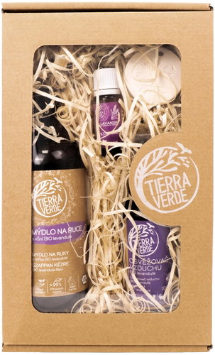 TIERRA VERDE Lavender Set 400ml - Gift Set - Main image