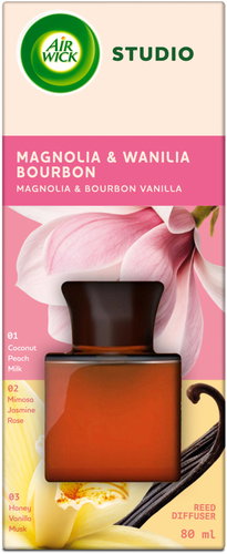 AIR WICK Magnólie a bourbonská vanilka 80 ml - Reed Diffuser - Main image
