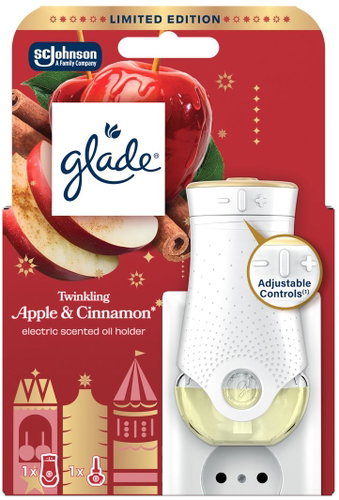 GLADE Electric Twinkling Apple&Cinnamon 20 ml - Air Freshener - Main image