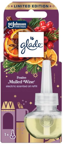 GLADE Electric Festive Mulled Wine náplň 20 ml - Replacement Refill - Main image