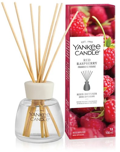 YANKEE CANDLE Red Raspberry 100 ml - Reed Diffuser - Main image
