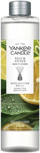 YANKEE CANDLE Sage & Citrus náplň 250 ml - Diffuser Refill - Main image