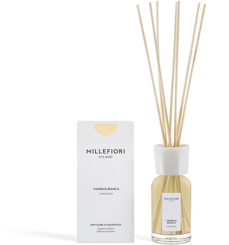 MILLEFIORI MILANO Vaniglia Bianca 100 ml - Reed Diffuser - Main image