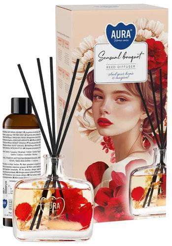 BISPOL Aura Sensual Bouquet 180ml - Reed Diffuser - Main image