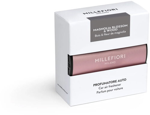MILLEFIORI MILANO Icon Classic, Magnolia Blossom & Wood - Car Air Freshener - Main image