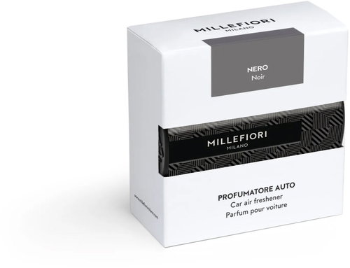 MILLEFIORI MILANO Icon Textil, Nero - Car Air Freshener - Main image