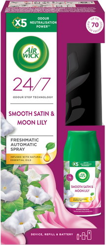 AIR WICK Spray set Soft Satin and Moon Lily 250 ml - Air Freshener - Main image