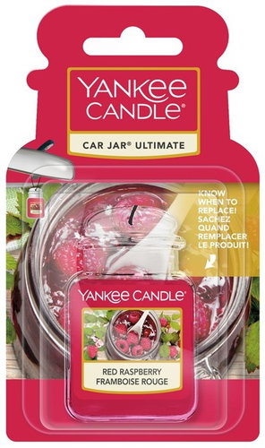 YANKEE CANDLE Red Raspberry - Car Air Freshener - Main image