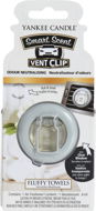 YANKEE CANDLE Fluffy Towels Vent Clip 4 ml - Autóillatosító