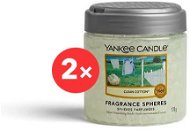YANKEE CANDLE Clean Cotton 2 x 170 g - Perfumed pearls