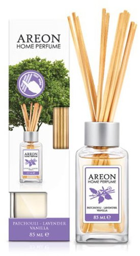 AREON Home Perfume Patch-Lavender-Vanilla 85 ml - Reed Diffuser - Main image