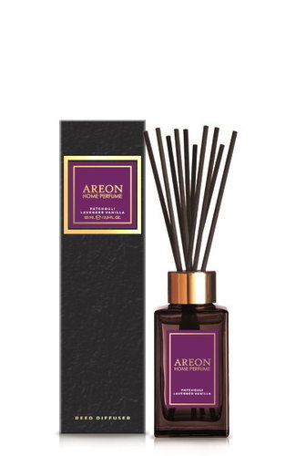AREON Home Perfume BL Patch-Lavender-Vanilla 85 ml - Reed Diffuser - Main image