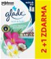 Osviežovač vzduchu GLADE Touch & Fresh refill Exotic Tropical Blossoms 3× 10 ml - Osvěžovač vzduchu