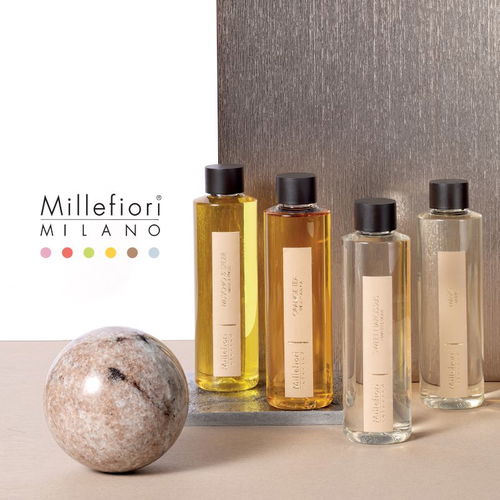 Millefiori Milano Scented Reed Diffuser, Vanilla and Wood