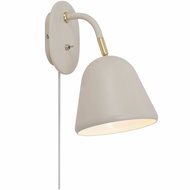 Nordlux Romantic LED lamp Fleur - beige - Wall Lamp
