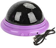 Verk 18247 LED Night Sky Projector, purple - Light Projector