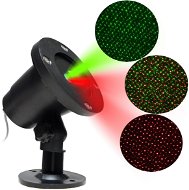 Aga Vánoční laserový dekorativní projektor Zelená/červená MR9090 - Světelný projektor