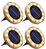 Bezdoteku Ledsolar venkovní, ABS 4 ks - LED světlo