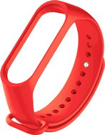 Xiaomi Single colour replacement wristband for Mi Band 3/4 Wristband colour: Red MIBANDCZX00009 - Watch Strap