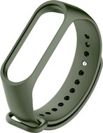 Xiaomi Single colour replacement wristband for Mi Band 3/4 Wristband colour: Army Green MIBANDCZX000 - Watch Strap