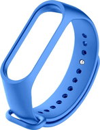 Xiaomi Single colour replacement wristband for Mi Band 3/4 Wristband colour: Light Blue MIBANDCZX000 - Watch Strap
