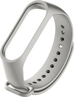 Xiaomi Single colour replacement wristband for Mi Band 3/4 Wristband colour: Grey MIBANDCZX00024 - Watch Strap