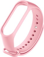 Xiaomi Single colour replacement wristband for Mi Band 3/4 Wristband colour: Baby Pink MIBANDCZX0001 - Watch Strap