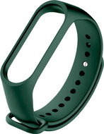 Xiaomi Single colour replacement wristband for Mi Band 3/4 Wristband colour: Dark Green MIBANDCZX000 - Watch Strap