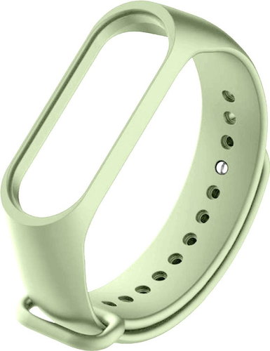 Xiaomi Single colour replacement bracelet for Mi Band 3/4 Bracelet colour: Lime - Watch Strap - Main image
