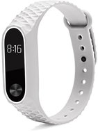 Xiaomi Structured two-colour replacement wristband for Mi Band 2 Colour: Grey-White MIBANDCZ - Watch Strap