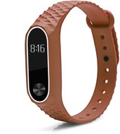 Xiaomi Structured dual-colour replacement wristband for Mi Band 2 Colour: Brown-White MIBANDC - Watch Strap