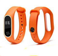 Xiaomi Dual-colour replacement wristband for Mi Band 2 Colour: Orange-White MIBANDCZX00238 - Watch Strap