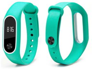 Xiaomi Two-colour replacement wristband for Mi Band 2 Colour: Light Green-White MIBANDCZX00247 - Watch Strap