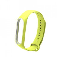 Xiaomi Dual-colour replacement wristband for Mi Band 3/4 Colour: Yellow-White MIBANDCZX00284 - Watch Strap