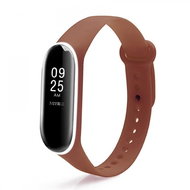 Xiaomi Dual-colour replacement wristband for Mi Band 3/4 Colour: Brown-White MIBANDCZX00274 - Watch Strap
