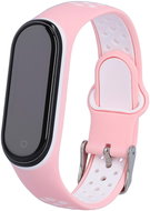 Xiaomi EF replacement bracelet for Mi Band 3/4 Color: Pink-White MIBANDCZX00330 - Watch Strap