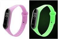 Xiaomi Glow in the dark replacement wristband for Mi Band 3/4 Wristband colour: Purple MIBANDCZX0035 - Watch Strap