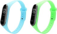 Xiaomi Glow in the Dark replacement wristband for Mi Band 3/4 Wristband colour: Blue MIBANDCZX00354 - Watch Strap