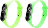 Xiaomi Glow in the Dark replacement wristband for Mi Band 3/4 Wristband colour: Yellow-Green MIBANDC - Watch Strap