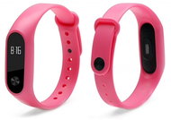 Xiaomi Single colour replacement wristband for Mi Band 2 Colour: Pink MIBANDCZX00433 - Watch Strap