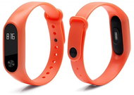 Xiaomi Single colour replacement wristband for Mi Band 2 Colour: Orange MIBANDCZX00431 - Watch Strap