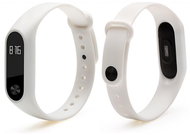 Xiaomi Single colour replacement wristband for Mi Band 2 Colour: White MIBANDCZX00418 - Watch Strap