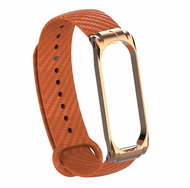 Xiaomi Carbon replacement wristband for Mi Band 4 Color: Orange MIBANDCZX00468 - Watch Strap