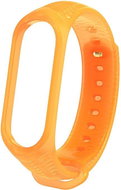 Xiaomi Hex Transparent replacement wristband for Mi Band 3/4 Color: Orange MIBANDCZX00517 - Watch Strap