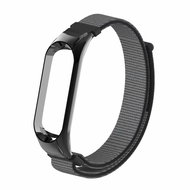 Xiaomi N3LN Nylon strap replacement bracelet for Mi Band 3 Color: Black-Grey MIBANDCZX00 - Watch Strap