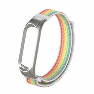 Xiaomi N3LN Nylon strap replacement bracelet for Mi Band 3 Color: Rainbow MIBANDCZX00532 - Watch Strap