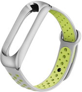 Xiaomi Stainless replacement bracelet for Mi Band 3/4 Color: Grey-Green (Silver Puro) MI - Watch Strap
