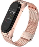 Xiaomi TFM Milanese stroke replacement bracelet for Mi Band 3/4 Color: Rose Gold MIBANDCZX006 - Watch Strap